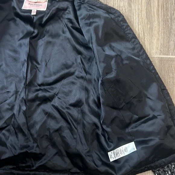 NWOT- WOMENs HOLIDAY / OCCASION SEQUIN BLAZER size S by Juicy Couture - Picture 4 of 8